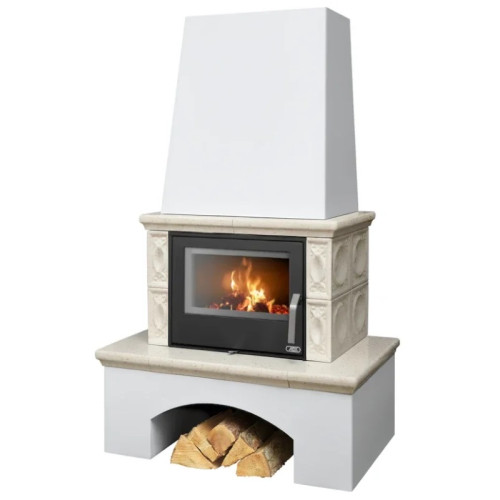 Kachlová kamna ABX Lombardie písková